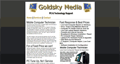 Desktop Screenshot of goldskymedia.co.uk